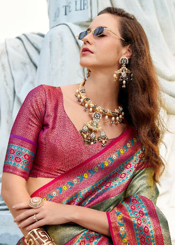 Premium Tissue Silk Party Wear Sarees