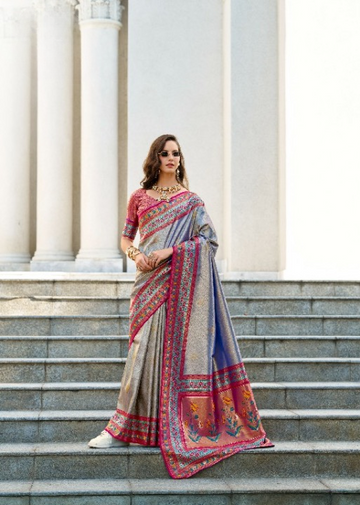 Premium Tissue Silk Party Wear Sarees