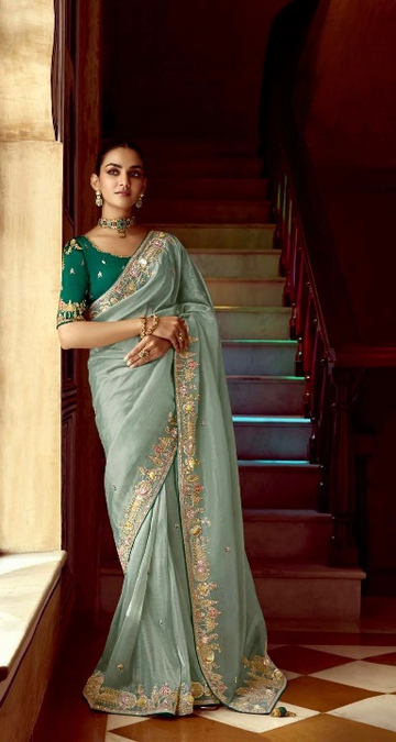 Wedding Style Fancy Saree