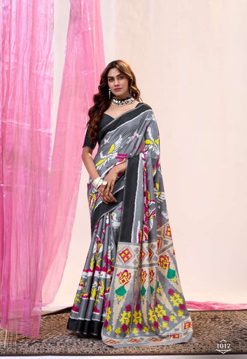 Soft Tusser Unique Colours Saree