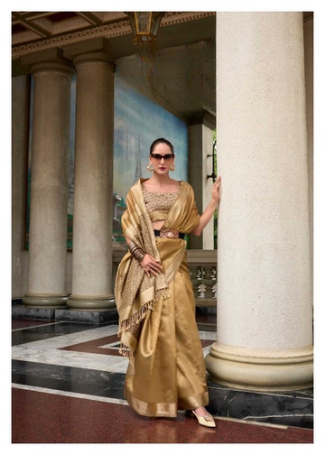 Designer TIssue Silk Party Wear Saree