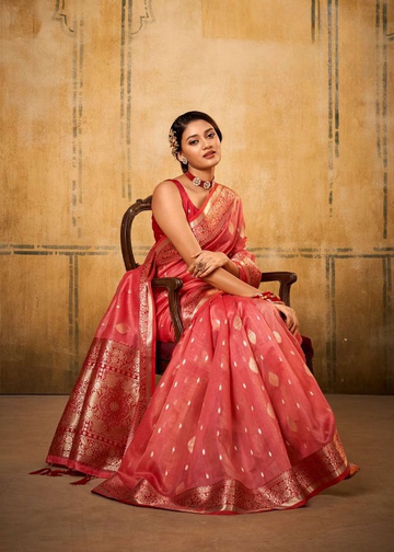 Banarasi Tissue Traditional Wear Sarees