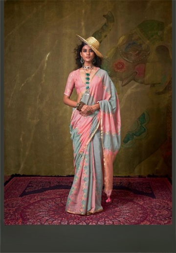 Weaving Saree With Heavy Pallu and Pure Tussles