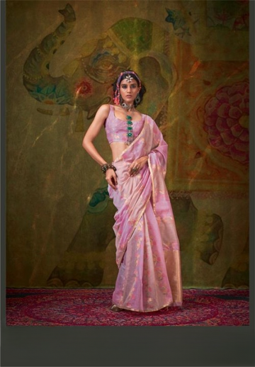 Weaving Saree With Heavy Pallu and Pure Tussles