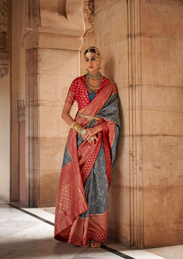 Banarasi weaving design special wedding saree