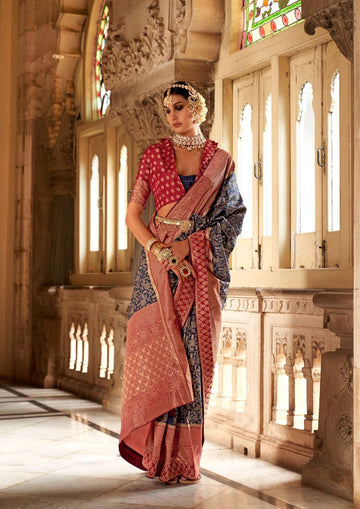 Banarasi weaving design special wedding saree