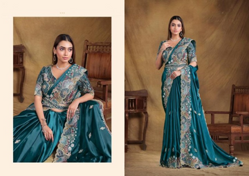 NEW PREMIUM DESIGNER FESTIVE WEAR SAREE COLLECTION
