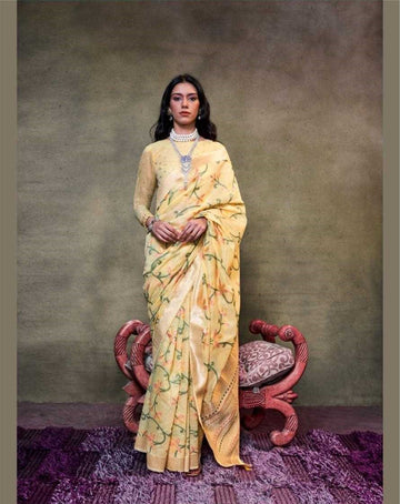 Wedding Wear Handwoven Jamdani Saree