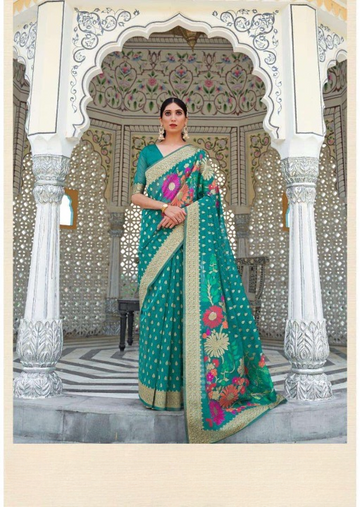 Pure Linen Weaving Silk Sarees