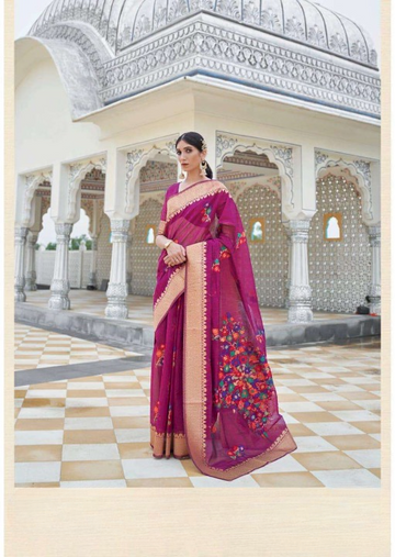 Pure Linen Weaving Silk Sarees