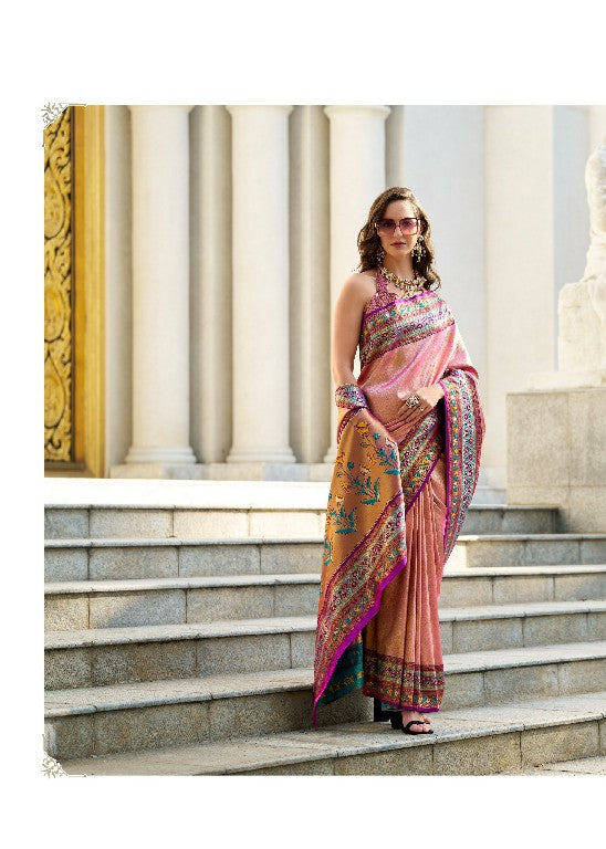 Premium Tissue Silk Party Wear Sarees