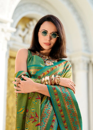 Premium Tissue Silk Party Wear Sarees