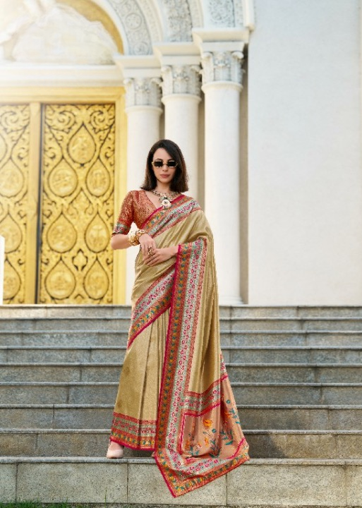 Premium Tissue Silk Party Wear Sarees