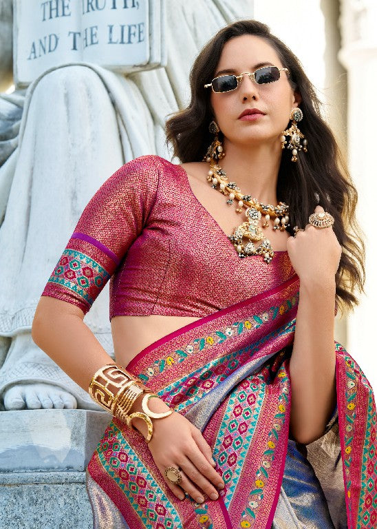 Premium Tissue Silk Party Wear Sarees