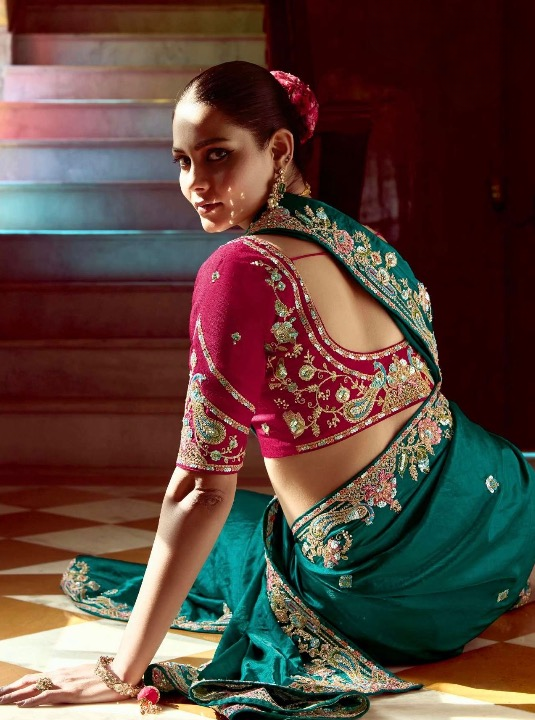Wedding Style Fancy Saree