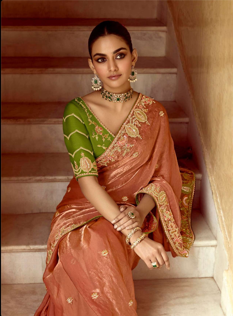 Wedding Style Fancy Saree