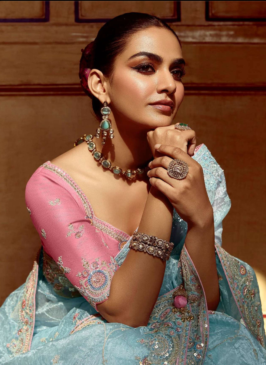 Wedding Style Fancy Saree