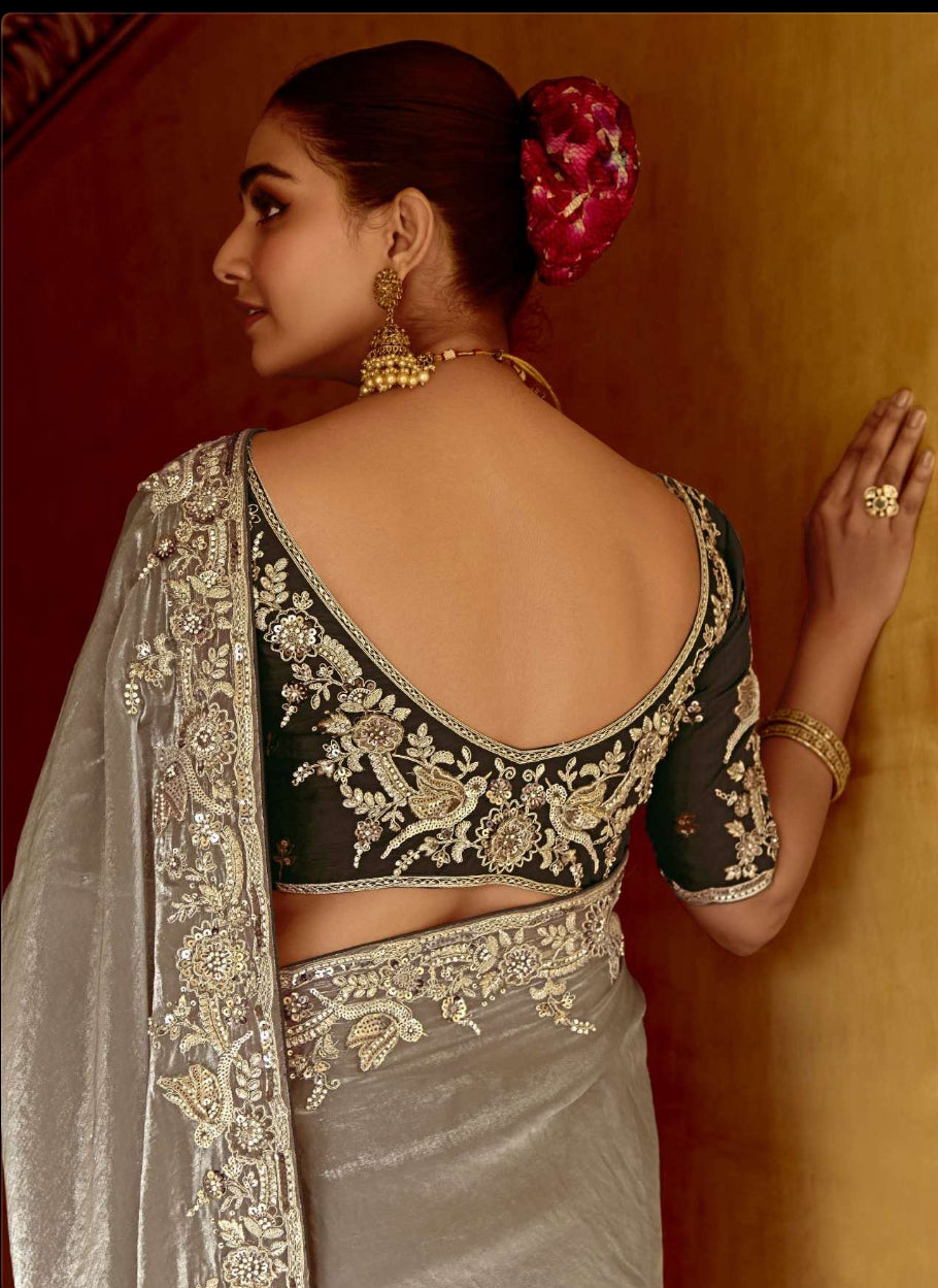 Wedding Style Fancy Saree