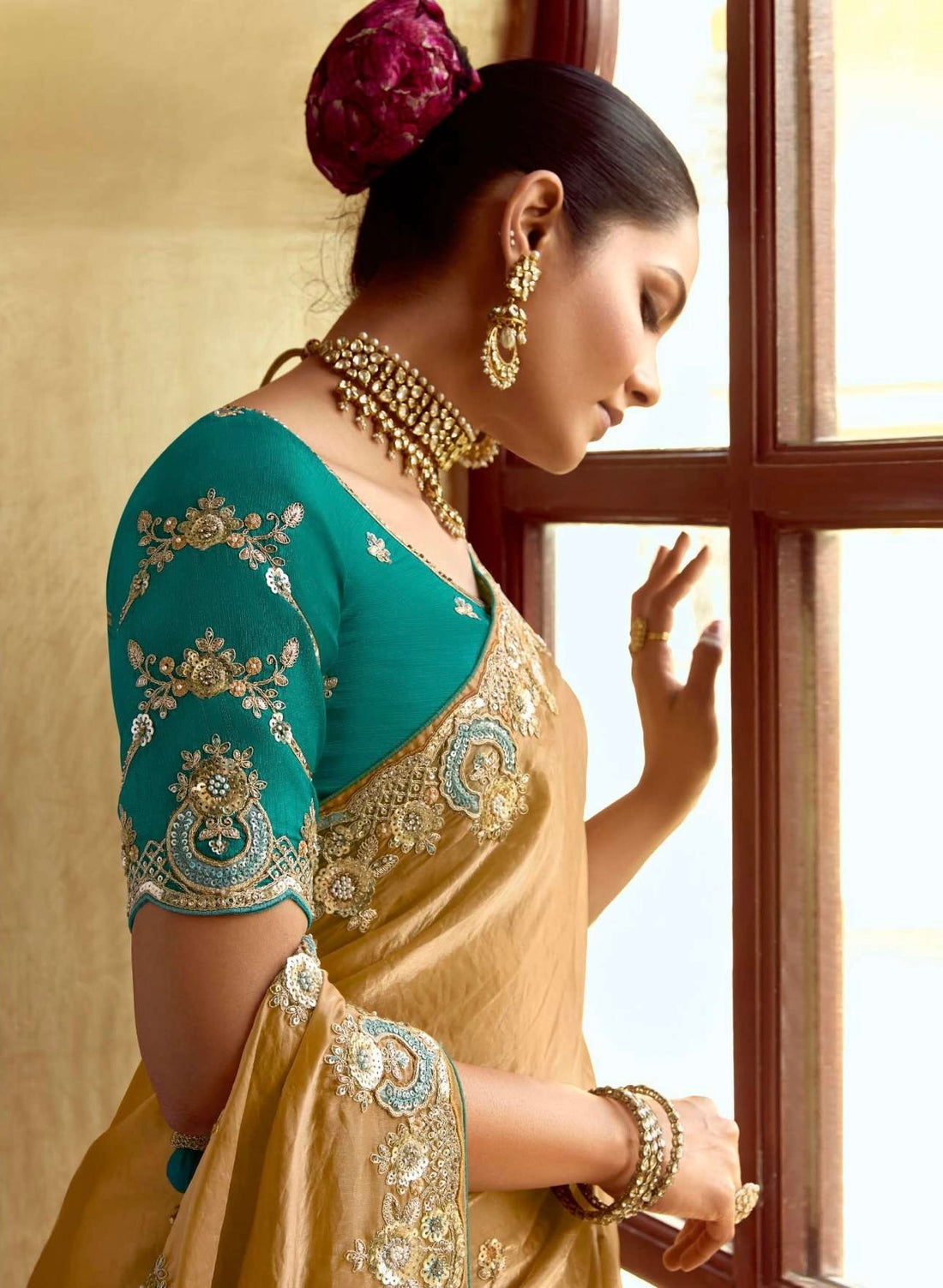 Wedding Style Fancy Saree