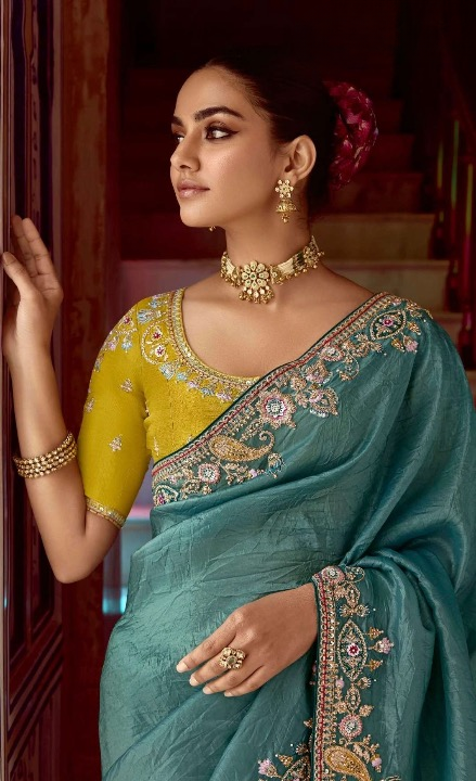 Wedding Style Fancy Saree