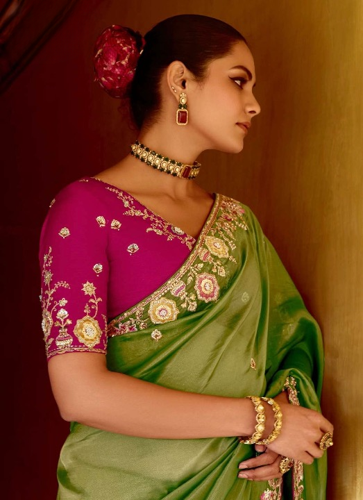 Wedding Style Fancy Saree