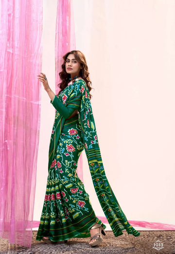 Soft Tusser Unique Colours Saree