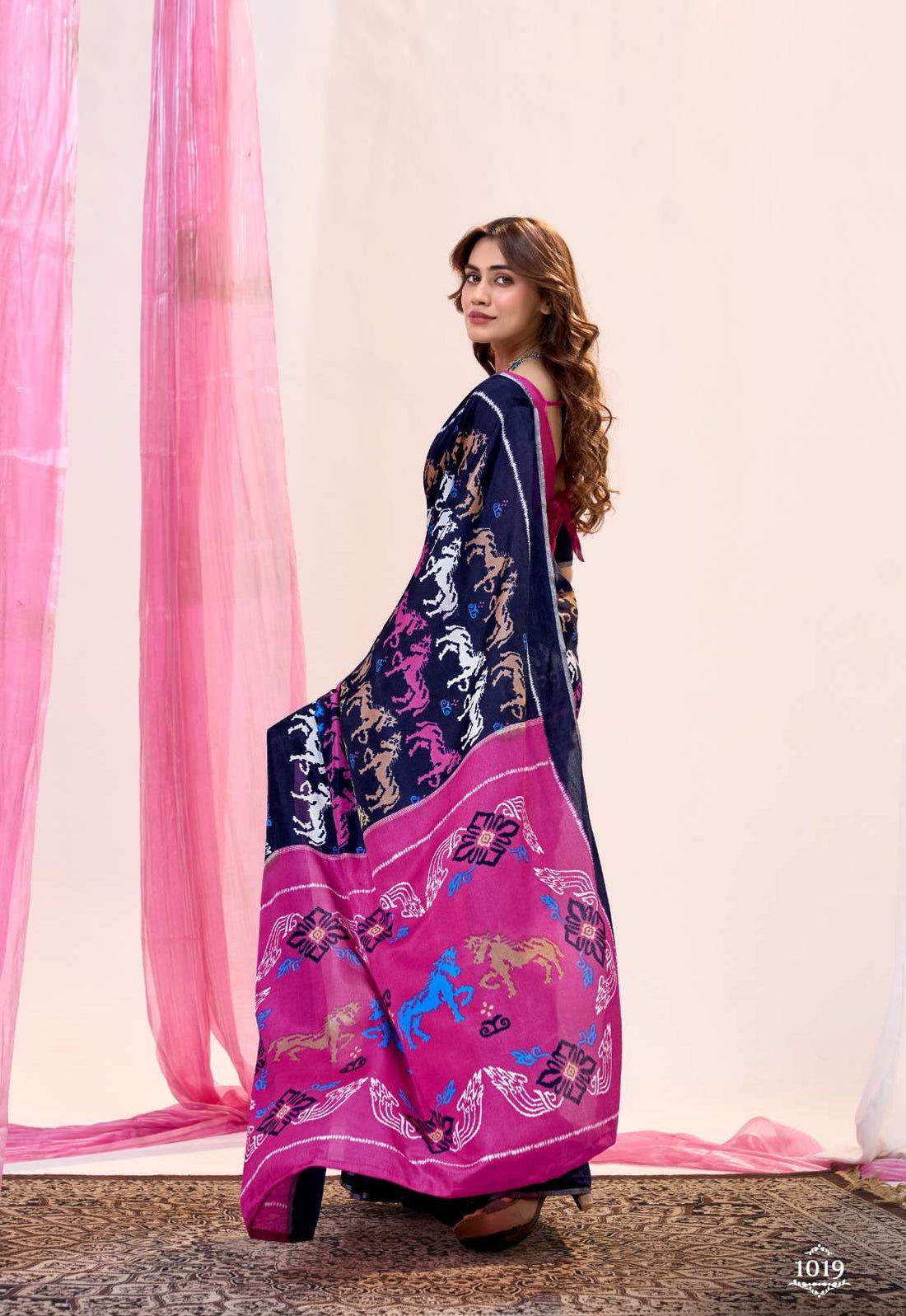 Soft Tusser Unique Colours Saree