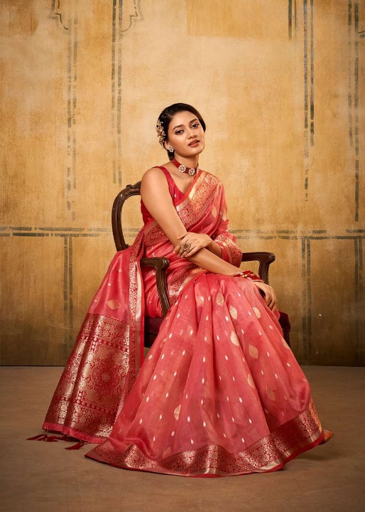 Banarasi Tissue Traditional Wear Sarees
