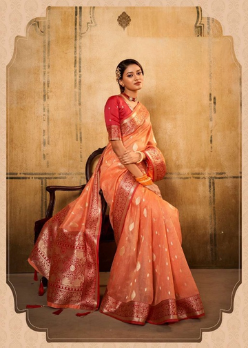 Banarasi Tissue Traditional Wear Sarees