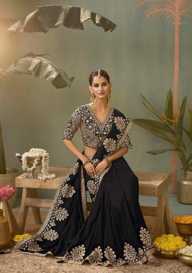 Silk Saree Elegant Designer Traditional Collection For Women Premium Ethnic Wear