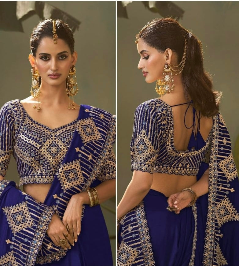 Silk Saree Elegant Designer Traditional Collection For Women Premium Ethnic Wear