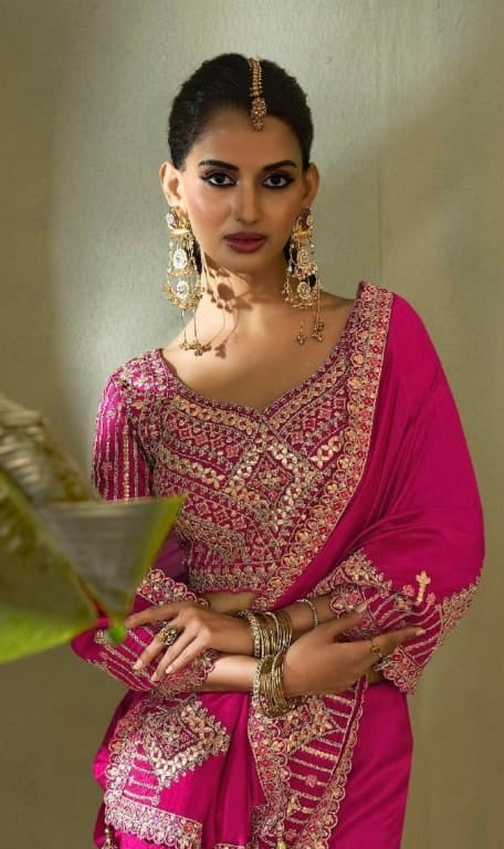 Silk Saree Elegant Designer Traditional Collection For Women Premium Ethnic Wear