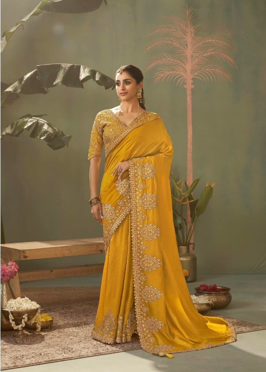 Silk Saree Elegant Designer Traditional Collection For Women Premium Ethnic Wear