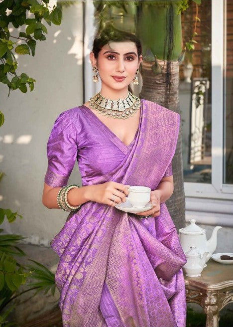 PREMIUM MONGA SILK WEDDING WEAR SAREE