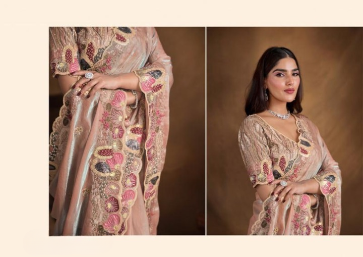 NEW PREMIUM DESIGNER FESTIVE WEAR SAREE COLLECTION