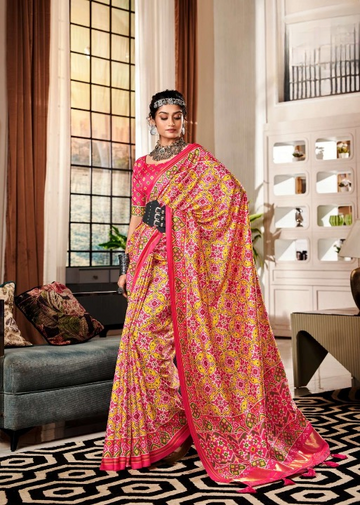 Presenting Beautiful Patola Designs Sarees