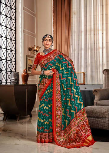 Presenting Beautiful Patola Designs Sarees