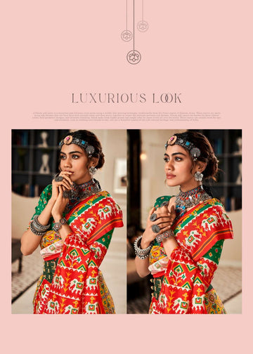 Presenting Beautiful Patola Designs Sarees