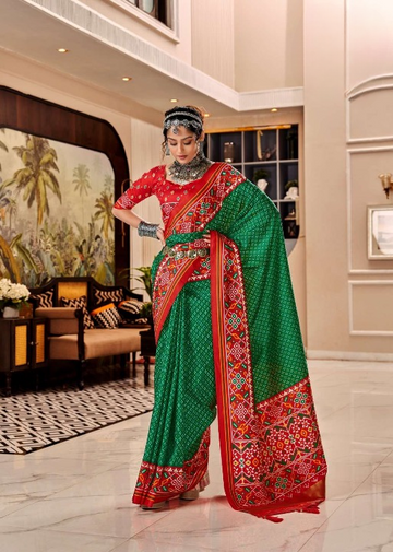 Presenting Beautiful Patola Designs Sarees