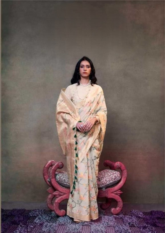 Wedding Wear Handwoven Jamdani Saree