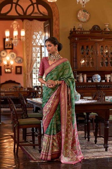 Tussar Silk Digital Printed Party Wear Saree