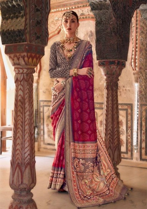 Viscose Silk Party Wear Saree