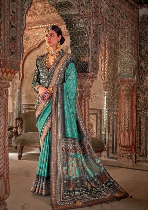 Viscose Silk Party Wear Saree