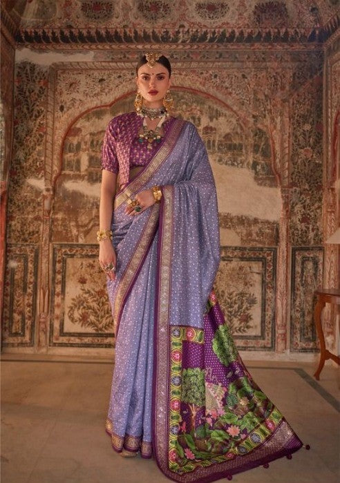 Viscose Silk Party Wear Saree