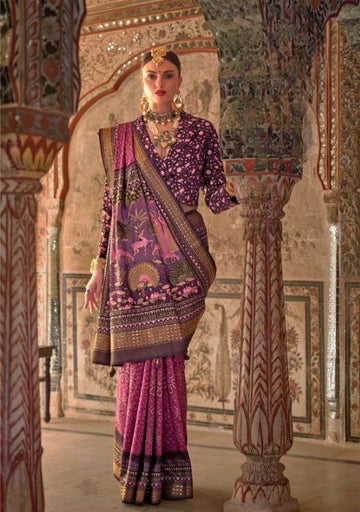 Viscose Silk Party Wear Saree